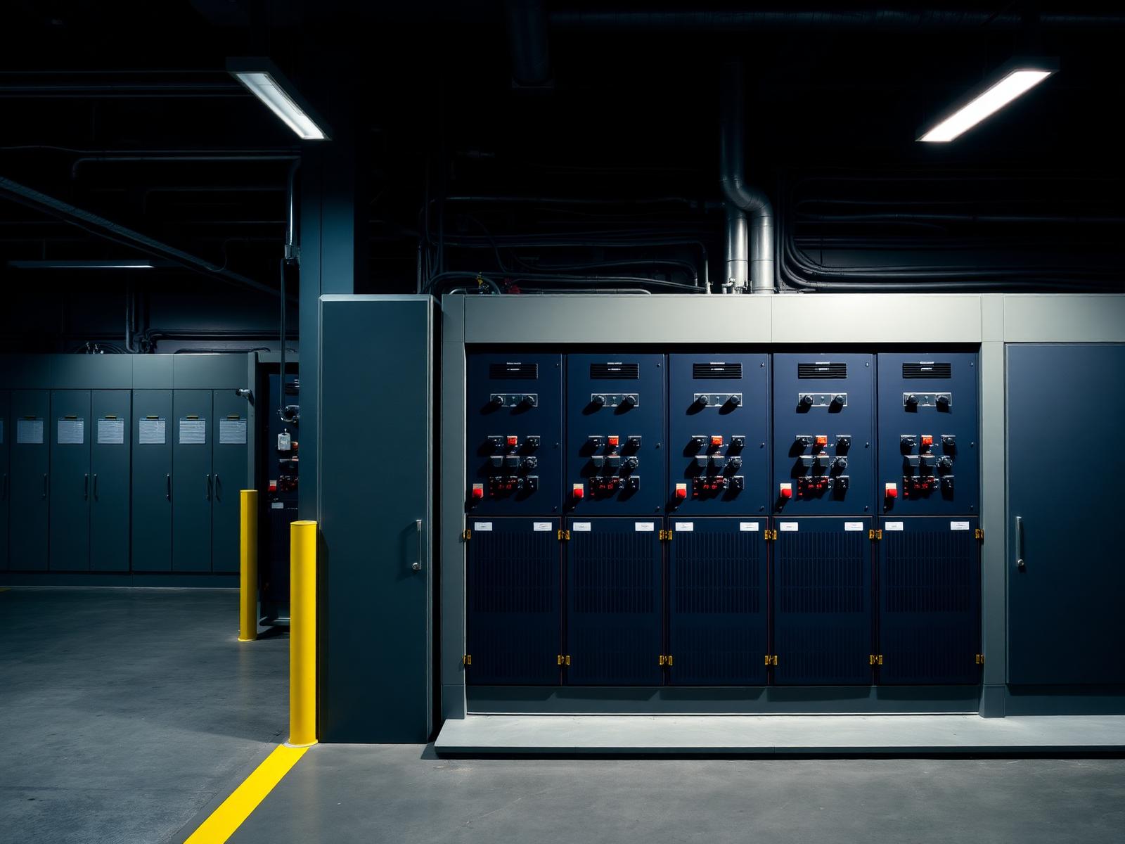 Sala de cuadros eléctricos y celdas de media tensión instalados por SOEL